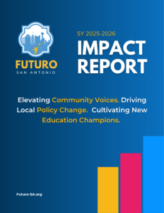 Futuro San Antonio 2025-2026 Impact Report cover image.